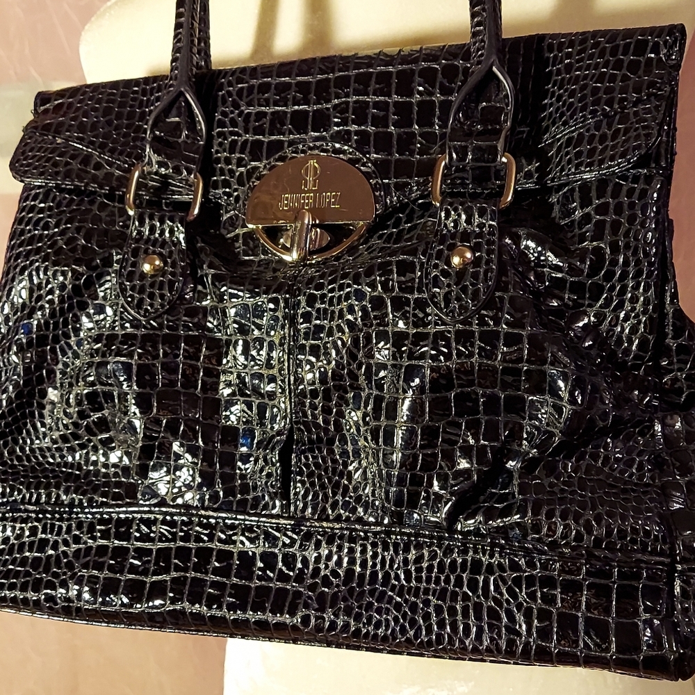 Large Black Jennifer Lopez Purse